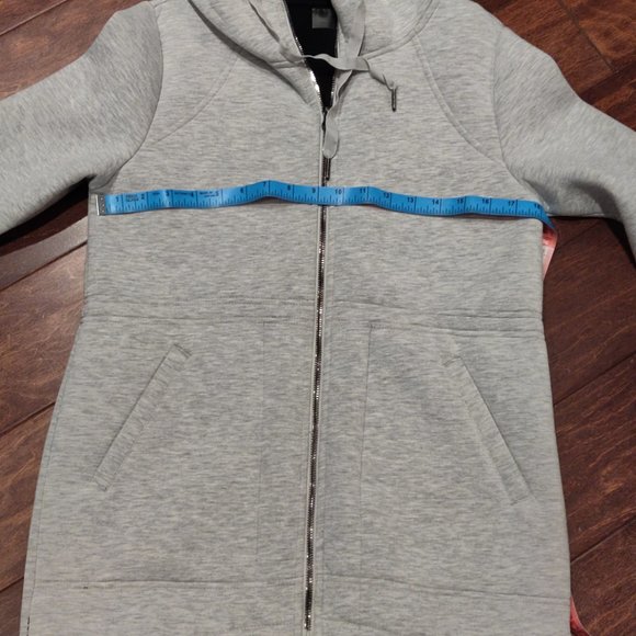 Betsey Johnson Performance Gray Anorak Scuba Jacket - Picture 4 of 7